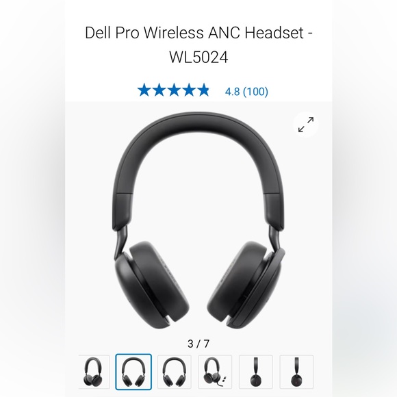 Dell Pro Wireless ANC Headset WL5024 - Picture 4 of 5